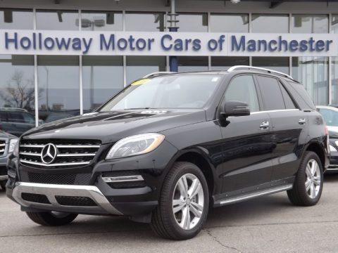 Black Mercedes-Benz ML 350 BlueTEC 4Matic.  Click to enlarge.