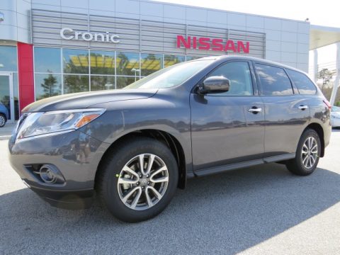 Dark Slate Nissan Pathfinder S. Click to enlarge. Dark Slate Nissan Pathfinder S. Click to enlarge.