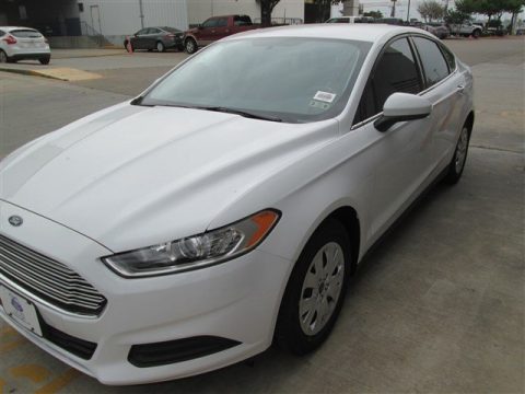 Oxford White Ford Fusion S.  Click to enlarge.