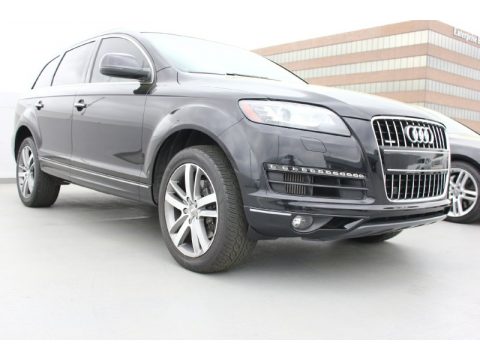 Orca Black Metallic Audi Q7 3.0 TDI quattro.  Click to enlarge.