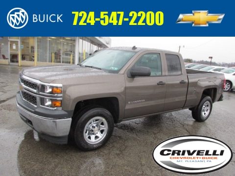 Brownstone Metallic Chevrolet Silverado 1500 WT Double Cab 4x4. Click to enlarge. Brownstone Metallic Chevrolet Silverado 1500 WT Double Cab 4x4. Click to enlarge.