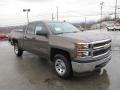Front 3/4 View of 2014 Chevrolet Silverado 1500 WT Double Cab 4x4 #6 Front 3/4 View of 2014 Chevrolet Silverado 1500 WT Double Cab 4x4 #6
