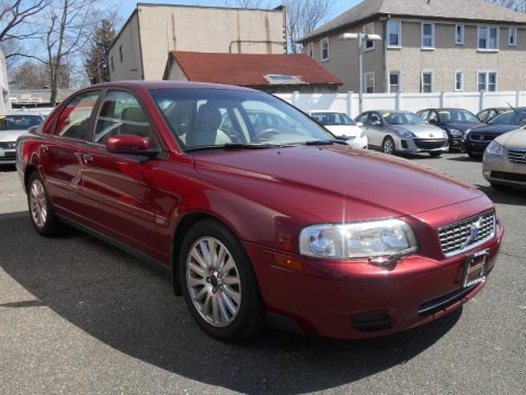 Ruby Red Metallic Volvo S80 2.9.  Click to enlarge.