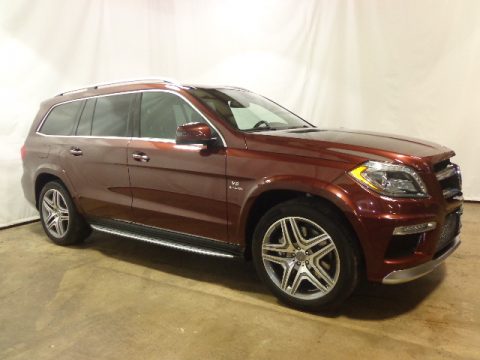 Cinnabar Red Metallic Mercedes-Benz GL 63 AMG 4MATIC.  Click to enlarge.