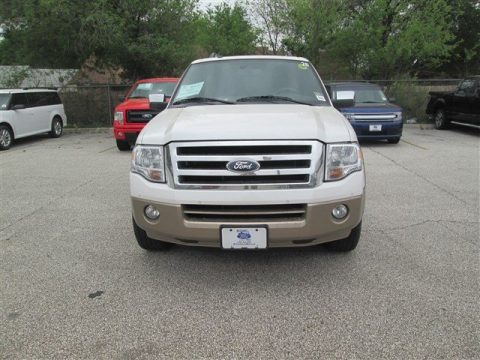 White Platinum Ford Expedition King Ranch.  Click to enlarge.