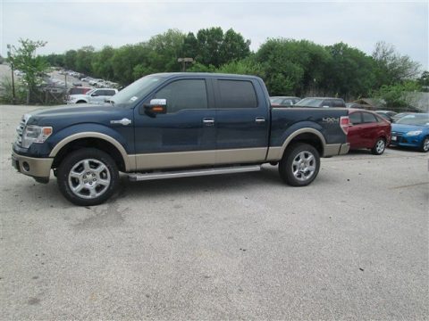 Blue Jeans Ford F150 King Ranch SuperCrew 4x4.  Click to enlarge.