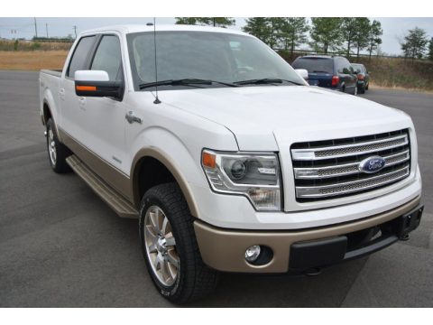 Oxford White Ford F150 King Ranch SuperCrew 4x4.  Click to enlarge.