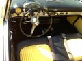  1955 Ford Thunderbird Black/Yellow Interior #9