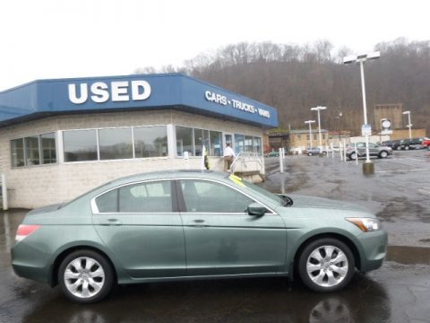 Mystic Green Metallic Honda Accord EX Sedan.  Click to enlarge.