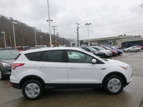 Oxford White Ford Escape SE 1.6L EcoBoost 4WD.  Click to enlarge.