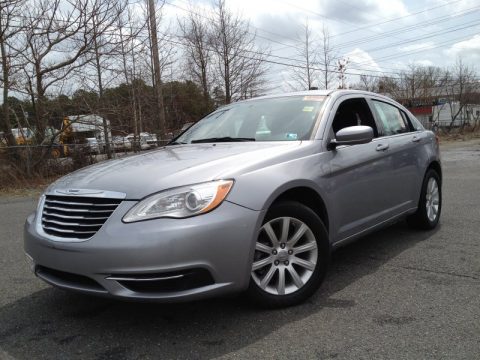 Billet Silver Metallic Chrysler 200 Touring Sedan.  Click to enlarge.