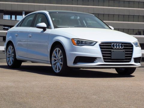 Glacier White Metallic Audi A3 1.8 Premium.  Click to enlarge.