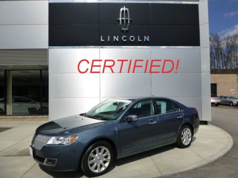 Steel Blue Metallic Lincoln MKZ AWD.  Click to enlarge.