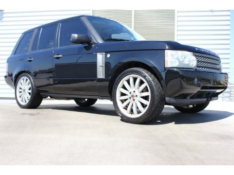 Buckingham Blue Metallic Land Rover Range Rover Supercharged.  Click to enlarge.