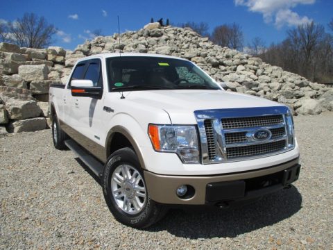 Oxford White Ford F150 Lariat SuperCrew 4x4.  Click to enlarge.