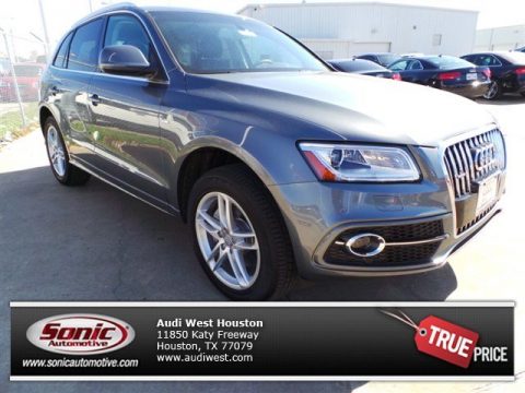 Monsoon Gray Metallic Audi Q5 3.0 TFSI quattro.  Click to enlarge.