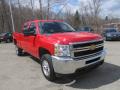 Front 3/4 View of 2014 Chevrolet Silverado 2500HD LT Crew Cab 4x4 #11