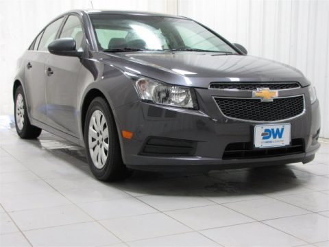 Taupe Gray Metallic Chevrolet Cruze LS.  Click to enlarge.
