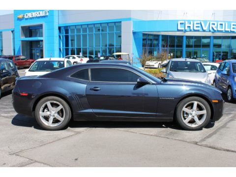 Blue Ray Metallic Chevrolet Camaro LT Coupe.  Click to enlarge.