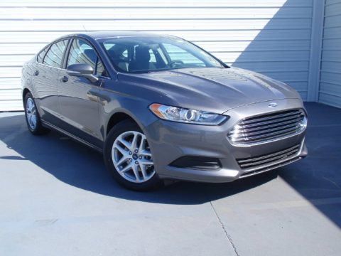 Sterling Gray Ford Fusion SE EcoBoost.  Click to enlarge.
