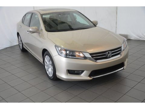 Champagne Frost Pearl Honda Accord EX-L Sedan.  Click to enlarge.