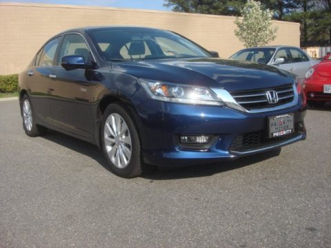 Obsidian Blue Pearl Honda Accord EX Sedan. Click to enlarge. Obsidian Blue Pearl Honda Accord EX Sedan. Click to enlarge.