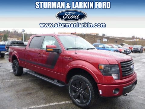 Ruby Red Ford F150 FX4 SuperCrew 4x4.  Click to enlarge.