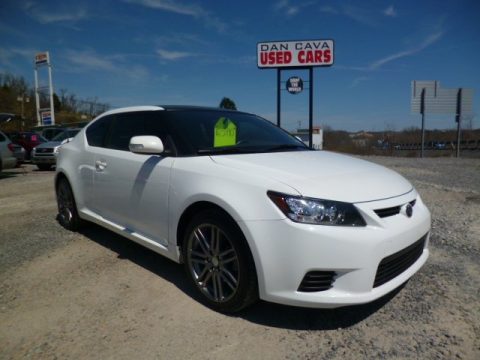 Super White Scion tC .  Click to enlarge.