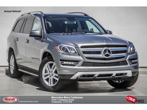 Paladium Silver Metallic Mercedes-Benz GL 350 BlueTEC 4Matic.  Click to enlarge.