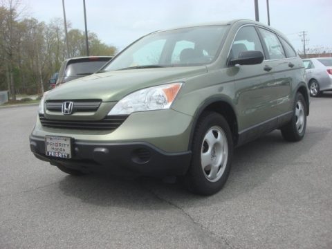 Green Tea Metallic Honda CR-V LX.  Click to enlarge.