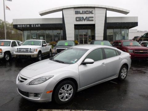 Brilliant Silver Metallic Mazda MAZDA6 i Sport.  Click to enlarge.