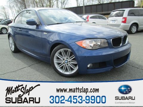 Montego Blue Metallic BMW 1 Series 128i Coupe. Click to enlarge. Montego Blue Metallic BMW 1 Series 128i Coupe. Click to enlarge.