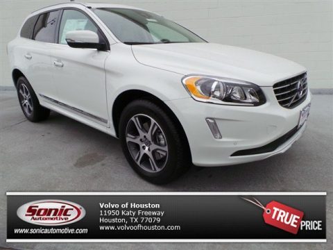Ice White Volvo XC60 T6 AWD.  Click to enlarge.