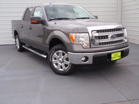 Sterling Grey Ford F150 XLT SuperCrew.  Click to enlarge.