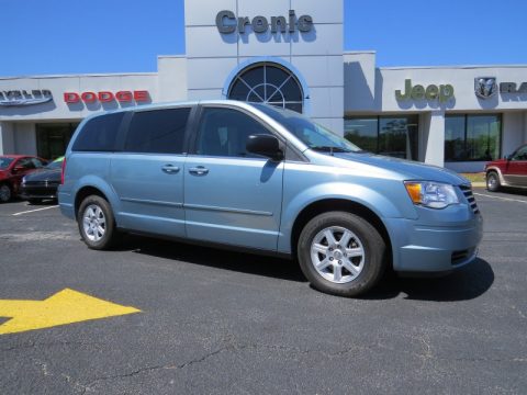 Clearwater Blue Pearl Chrysler Town & Country LX. Click to enlarge. Clearwater Blue Pearl Chrysler Town & Country LX. Click to enlarge.