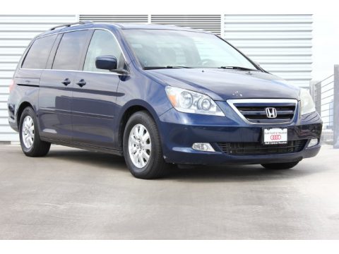 Midnight Blue Pearl Honda Odyssey Touring.  Click to enlarge.