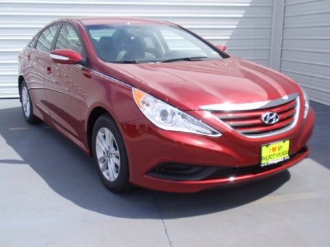 Venetian Red Hyundai Sonata GLS. Click to enlarge. Venetian Red Hyundai Sonata GLS. Click to enlarge.