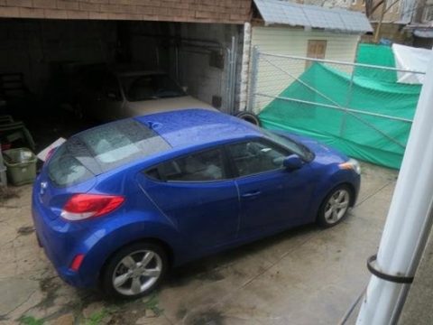 Marathon Blue Hyundai Veloster . Click to enlarge. Marathon Blue Hyundai Veloster . Click to enlarge.