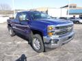 Front 3/4 View of 2015 Chevrolet Silverado 2500HD LT Double Cab 4x4 #2