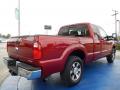  2015 Ford F250 Super Duty Ruby Red #3