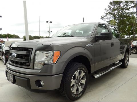 Sterling Grey Ford F150 STX SuperCrew.  Click to enlarge.