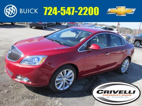 Crystal Red Tintcoat Buick Verano .  Click to enlarge.