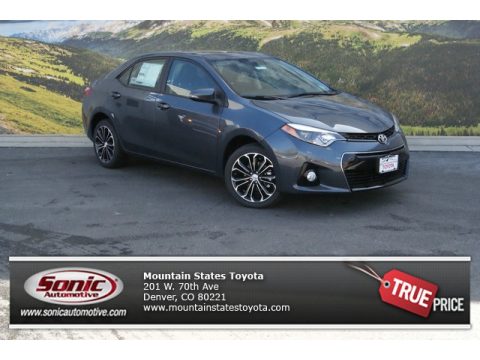 Slate Metallic Toyota Corolla S. Click to enlarge. Slate Metallic Toyota Corolla S. Click to enlarge.