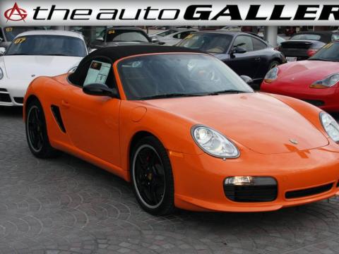 Orange Porsche Boxster S Limited Edition.  Click to enlarge.