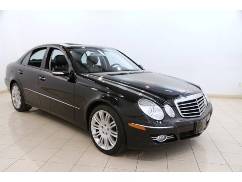 Black Mercedes-Benz E 350 4Matic Sedan. Click to enlarge. Black Mercedes-Benz E 350 4Matic Sedan. Click to enlarge.