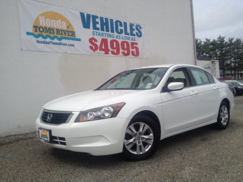 Taffeta White Honda Accord LX-P Sedan.  Click to enlarge.