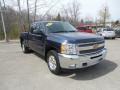 Front 3/4 View of 2012 Chevrolet Silverado 1500 LT Extended Cab 4x4 #10