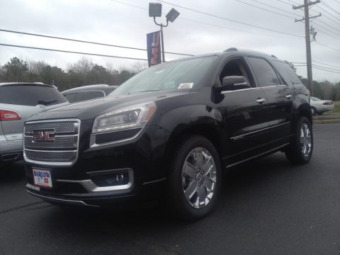 Carbon Black Metallic GMC Acadia Denali.  Click to enlarge.