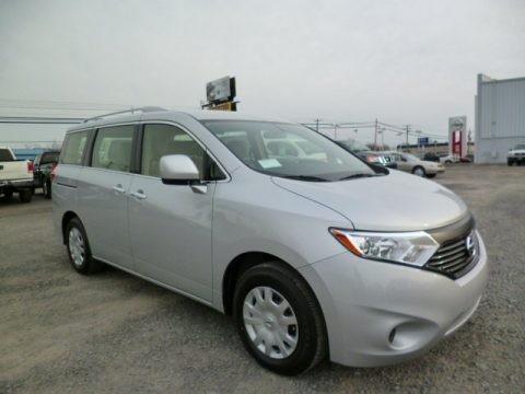 Brilliant Silver Nissan Quest 3.5 S.  Click to enlarge.
