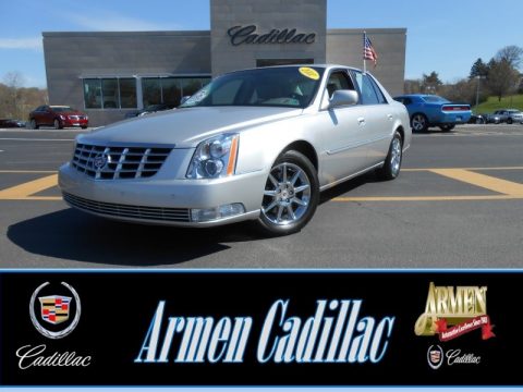 Radiant Silver Metallic Cadillac DTS Luxury.  Click to enlarge.